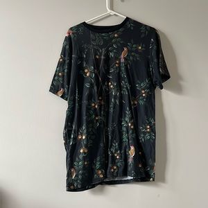 Bird and vine t-shirt